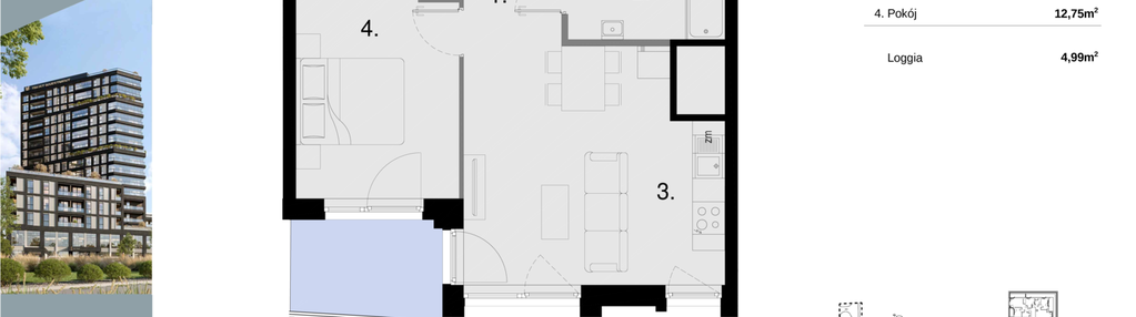 Mieszkanie w inwestycji: Sky Trust etap II
