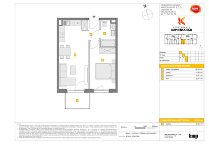 Mieszkanie w inwestycji: Apartamenty Kamieńskiego