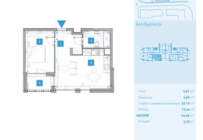 Mieszkanie w inwestycji: Apartamenty Macadamia