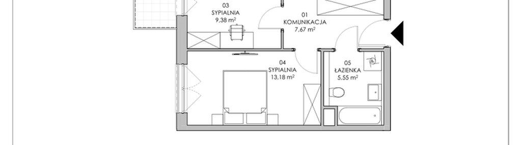 Mieszkanie w inwestycji: Skwer Harmonia II