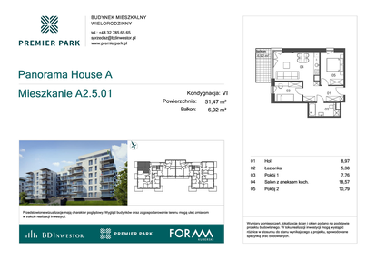 Mieszkanie w inwestycji: Premier Park II