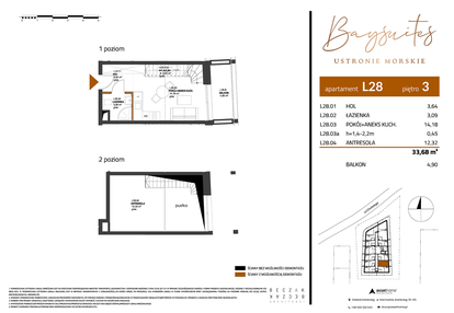 Mieszkanie w inwestycji: Baysuites