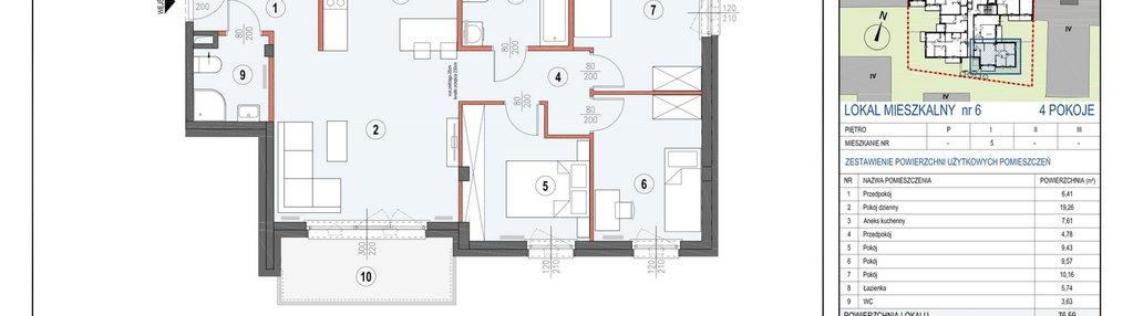 Mieszkanie w inwestycji: Słonimska Residence II