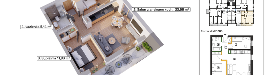 Mieszkanie w inwestycji: Osiedle Wełnowe Apartamenty