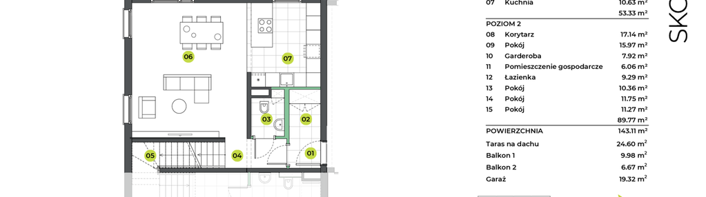 Mieszkanie w inwestycji: Skowronia