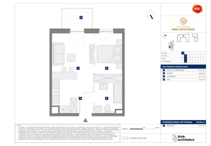 Mieszkanie w inwestycji: Apartamenty Park Matecznego Etap 1