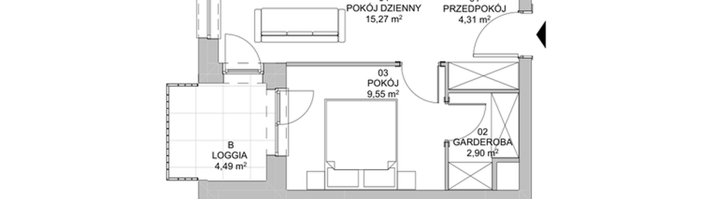 Mieszkanie w inwestycji: Francuska Park VIIIA