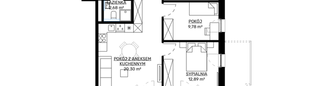 Mieszkanie w inwestycji: KWADRAT etap 2