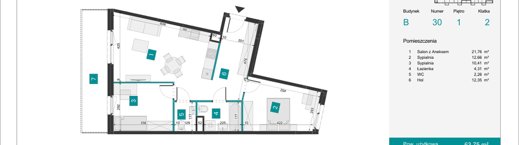 Mieszkanie w inwestycji: Błońska Enklawa