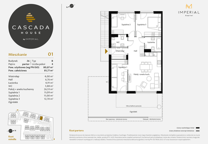 Mieszkanie w inwestycji: CASCADA House
