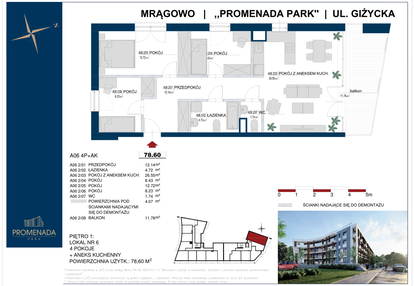 Mieszkanie w inwestycji: Promenada Park