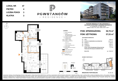 Mieszkanie w inwestycji: Powstańców Residence