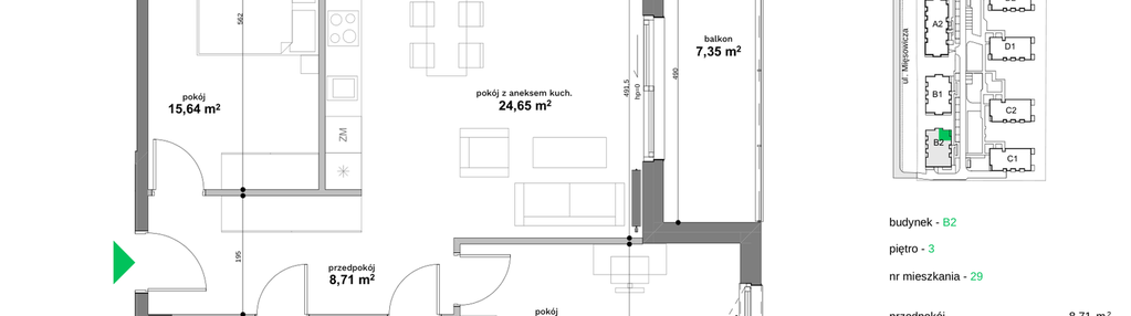 Mieszkanie w inwestycji: Forma Otwarta etap II