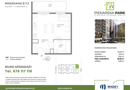 Mieszkanie w inwestycji: Piekarska Park