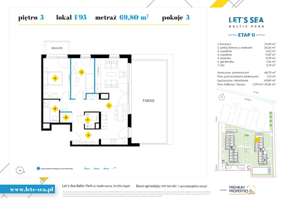 Mieszkanie w inwestycji: Let's Sea Baltic Park II