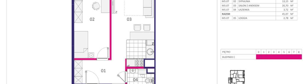 Mieszkanie w inwestycji: Home Factory etap III