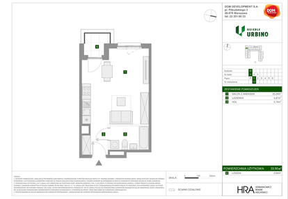 Mieszkanie w inwestycji: Osiedle Urbino etap 1.4