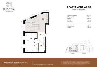 Mieszkanie w inwestycji: Apartamenty Sudetia