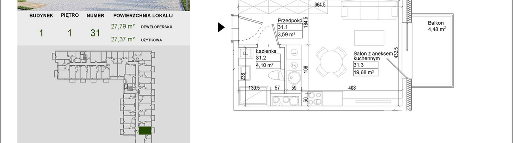Mieszkanie w inwestycji: Aleja Mickiewicza