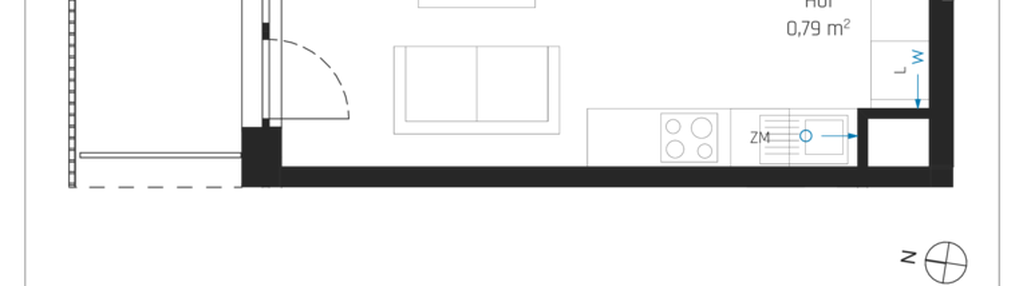 Mieszkanie w inwestycji: Nadmotławie Apartments etap J