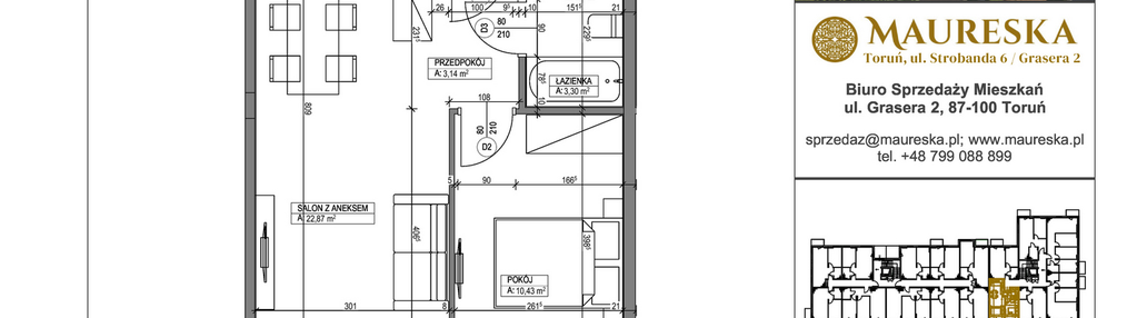 Mieszkanie w inwestycji: Osiedle Maureska etap 2