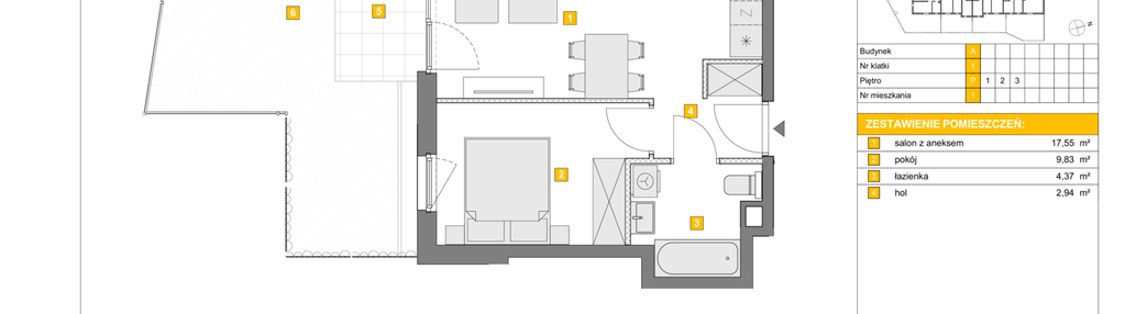 Mieszkanie w inwestycji: Apartamenty Kamieńskiego