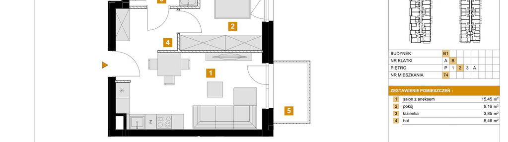 Mieszkanie w inwestycji: Osiedle Arkadia etap 2