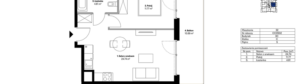 Mieszkanie w inwestycji: NU3 Warszawa Wola