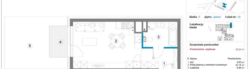 Mieszkanie w inwestycji: Daszyńskiego Square etap 2