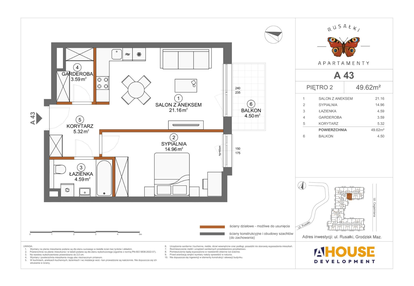 Mieszkanie w inwestycji: Apartamenty Rusałki