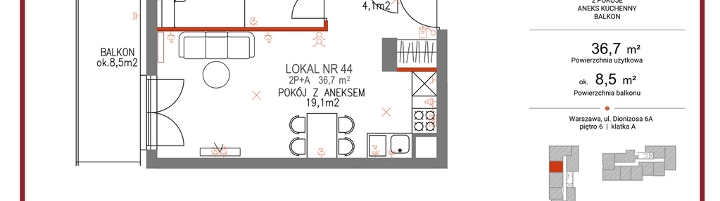 Mieszkanie w inwestycji: Comfort City Koral