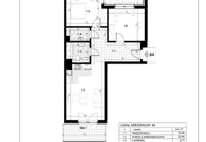 Mieszkanie w inwestycji: Centralna II