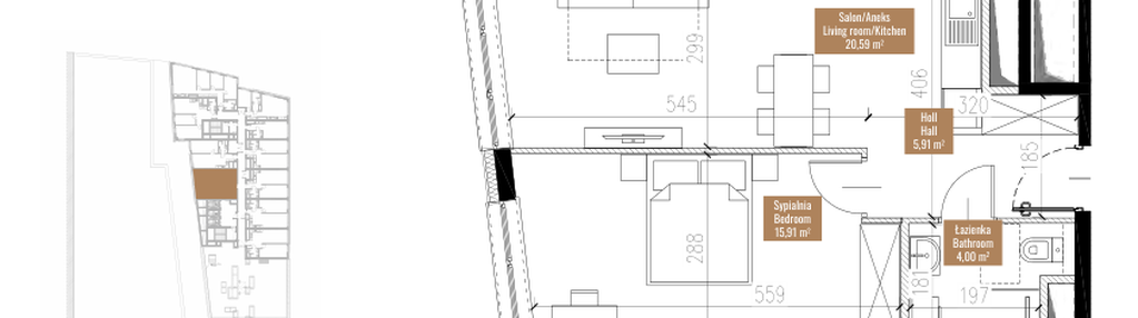Mieszkanie w inwestycji: Quorum Apartments