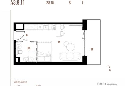 Mieszkanie w inwestycji: Belg Apartamenty etap II