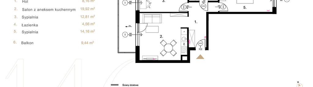 Mieszkanie w inwestycji: Korkowa 146
