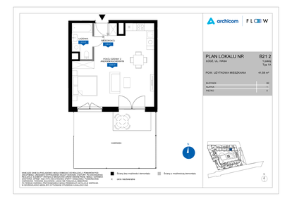 Mieszkanie w inwestycji: Flow - bud. B2 A i bud. B2 B
