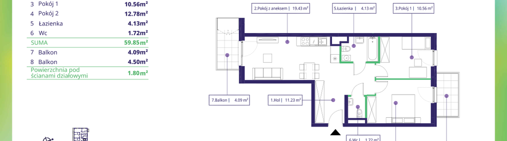 Mieszkanie w inwestycji: Esy Floresy II