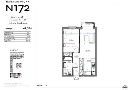 Mieszkanie w inwestycji: Naramowicka 172