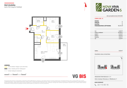 Mieszkanie w inwestycji: Nova Viva Garden 6
