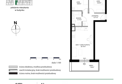 Mieszkanie w inwestycji: Kwietny Ogród