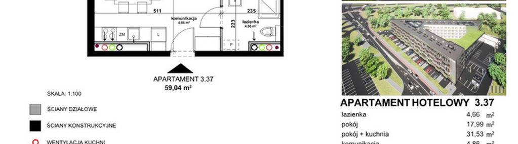 Mieszkanie w inwestycji: Apartamentowiec Zwycięska 3 - inwestycyjne