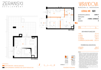 Mieszkanie w inwestycji: Werandowa