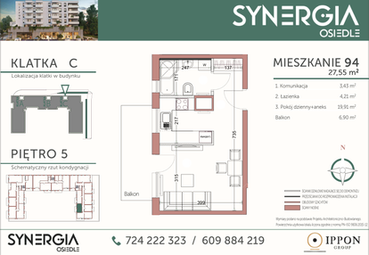 Mieszkanie w inwestycji: SYNERGIA