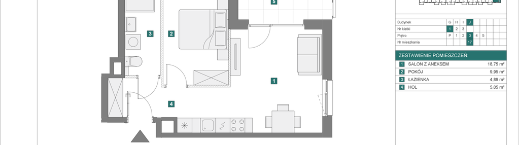 Mieszkanie w inwestycji: Apartamenty Myśliborska Park