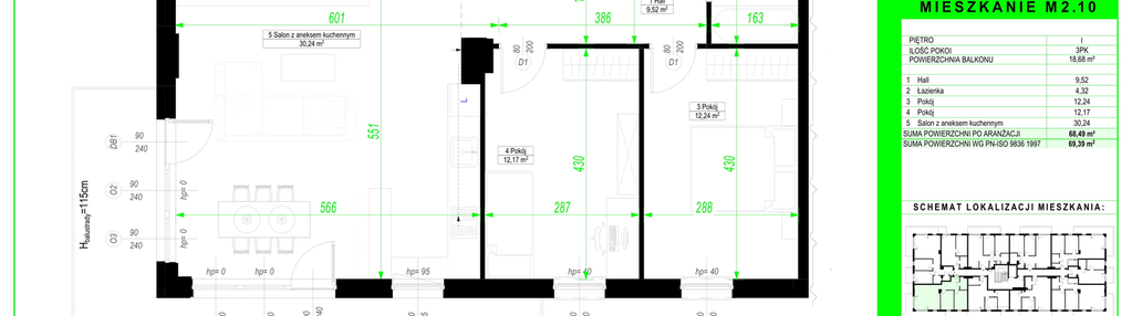 Mieszkanie w inwestycji: City Park Apartments