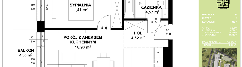 Mieszkanie w inwestycji: Triton Kampinos III