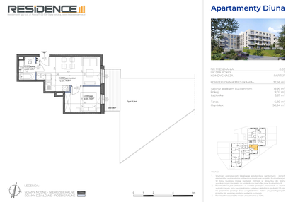 Mieszkanie w inwestycji: Apartamenty Diuna