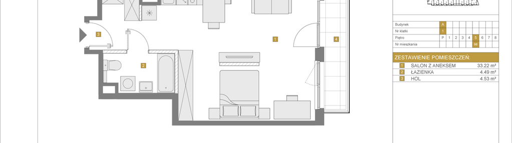 Mieszkanie w inwestycji: Apartamenty Grzybowska 11