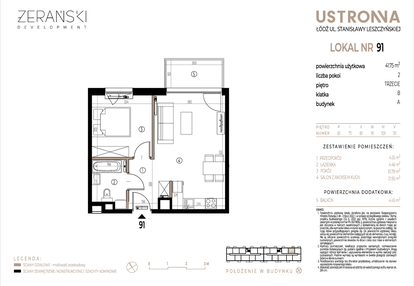 Mieszkanie w inwestycji: Ustronna