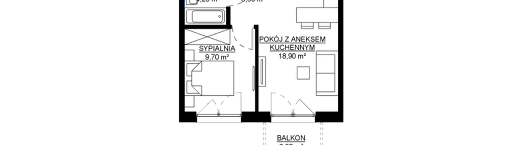 Mieszkanie w inwestycji: KWADRAT etap 2